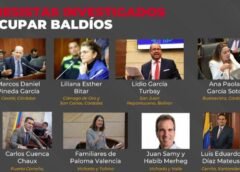 Congresistas investigados por ocupación de baldíos
